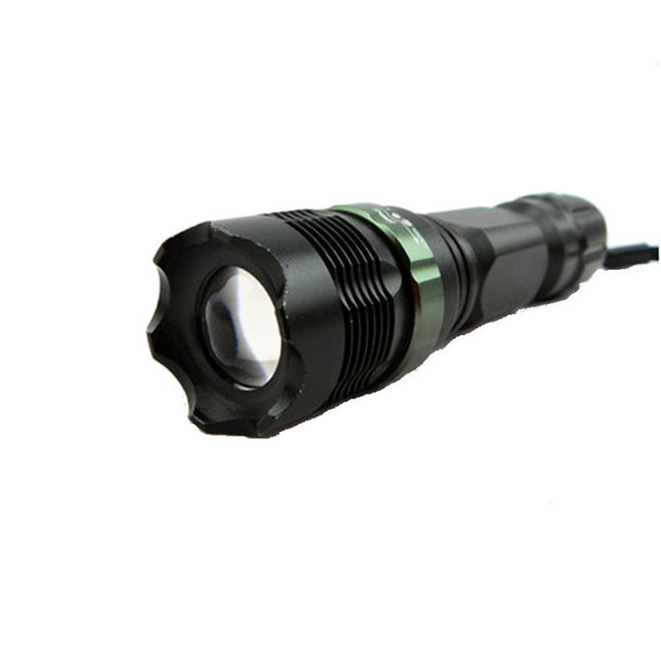 Cree Led Rotating Focusing Aluminium Alloy Charge Light Mini- Flashlight S - 109