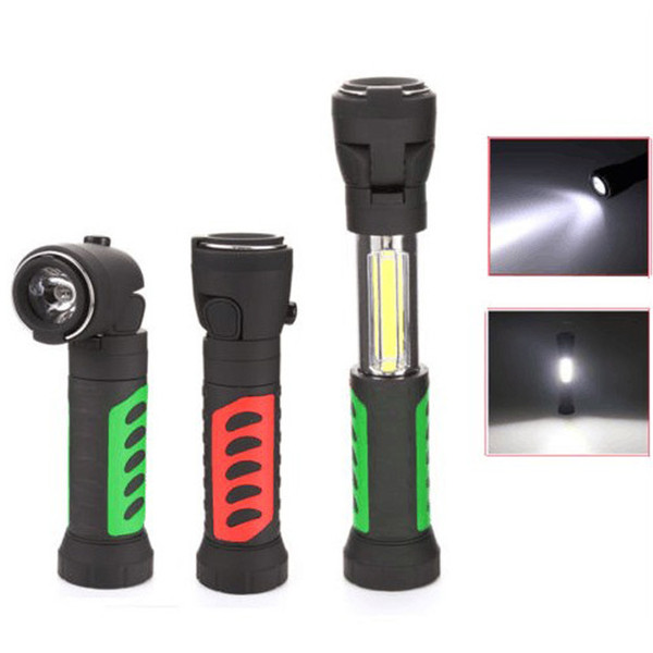 Cob Work Lamp Overhaul Light Angle Can Flexible Led Flashlight Bring Magnetic Bring A Hook Outdoors Lighting