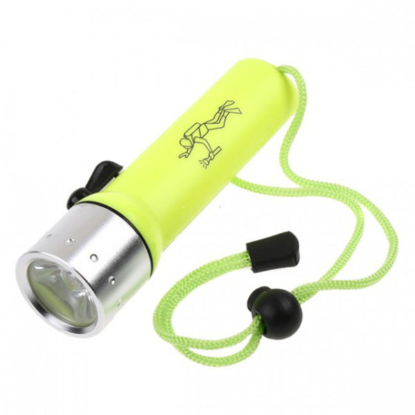 Heat A Pin Diving Lamp 4 Section 5 Number Battery Nothing Adjust Magnetron Switch Waterproof Outdoors Diving Flashlight