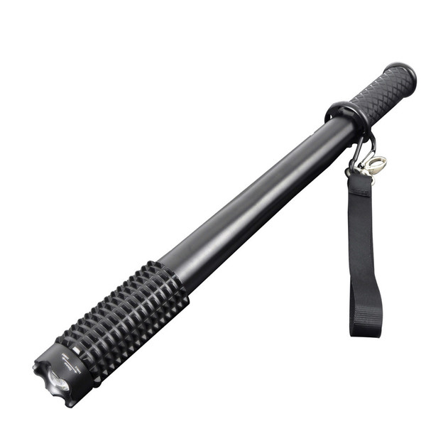 Xpe Explosion-proof Flashlight Zoom Mace Self Protection Flashlight More Function Flashlight Outdoors