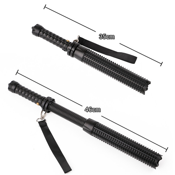 Led Flexible Lengthen Type Mace Outdoors Lighting Light Flashlight Patrol Self Protection Self-defense Flexible Stick