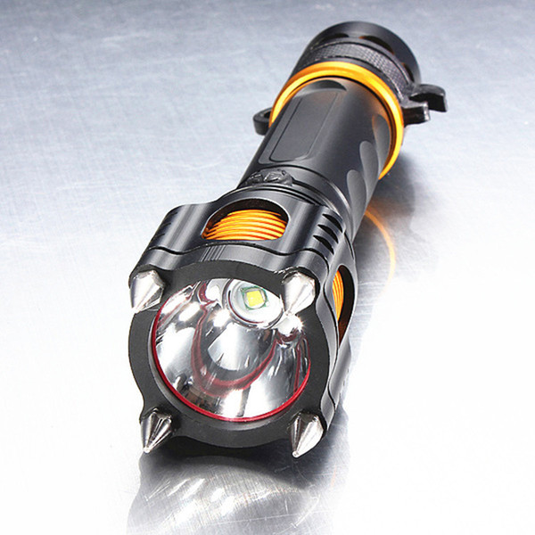 Vehicle Charge Your Cree T6 Xml 2000lm Self Protection Light Charge Flashlight Attack Head