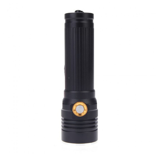 Cree Xml-t6 Led Aluminium Alloy Light Flashlight Outdoors Waterproof High-power Lighting