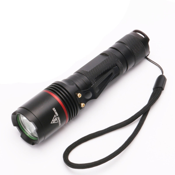 New Pattern Aluminium Alloy Bring Pen Clip L2 Long Shots Light Flashlight Outdoors Waterproof Lighting Led Charge Hand Hold Torch