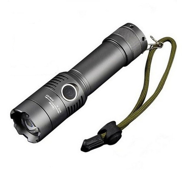 Foreign Trade New Pattern T6 Aluminium Alloy Rotating Focusing Light Charge Led Flashlight