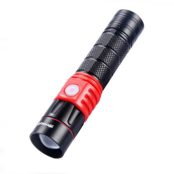 Cross Border New Pattern Skywolfeyeled Light Usb Charge Aluminium Alloy Flashlight Mini- Flashlight