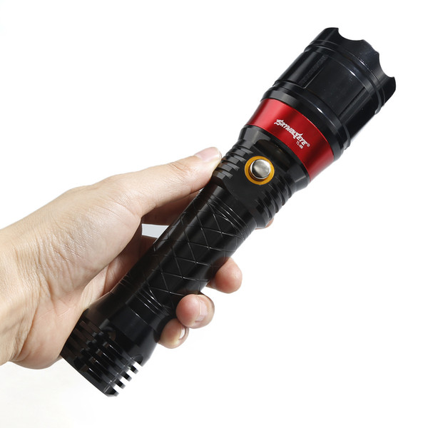 Sirius Eye Flashlight Tly-98 Led Light Aluminium Alloy Flashlight Household Rotating Focusing Red Laser Flashlight