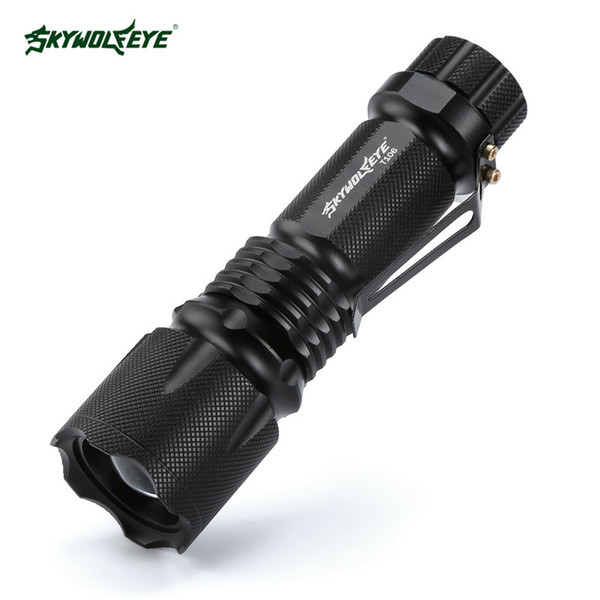 Sirius Eye T106 Straight Battalion Classic Fund Flashlight T6 Exceed Light Light Outdoors Flashlight Attack Type Head