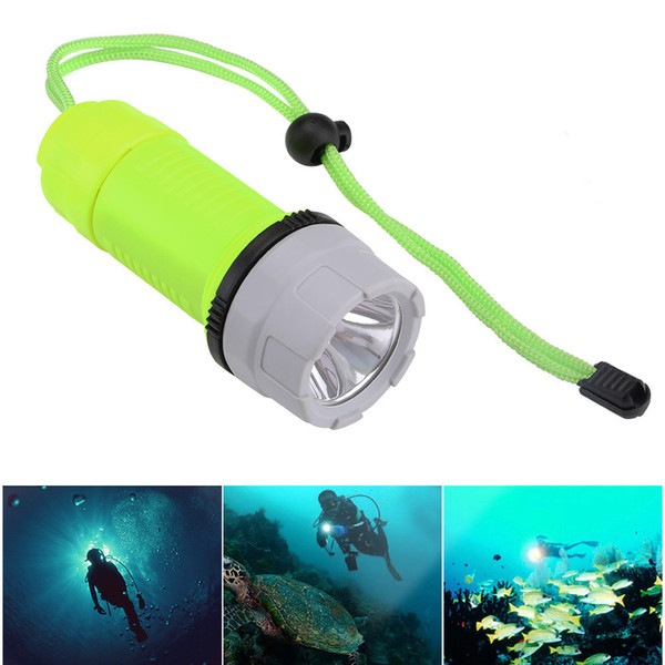 Cross Border Light Diving Flashlight Hand Grip Deep Diving Lighting Tool Lamp Under Water Work Trade Flashlight Waterproof Anti Fall