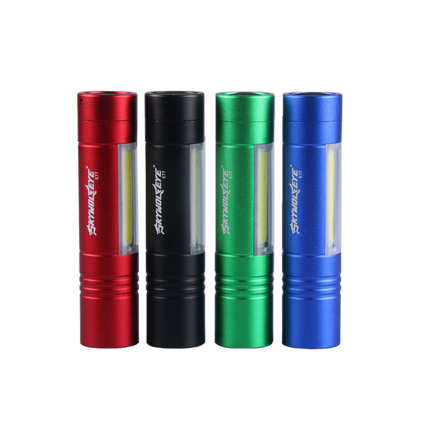 Skywolfeye Cross Border New Pattern E77 Mini- Flashlight Aluminium Alloy Charge Light Cob Flashlight