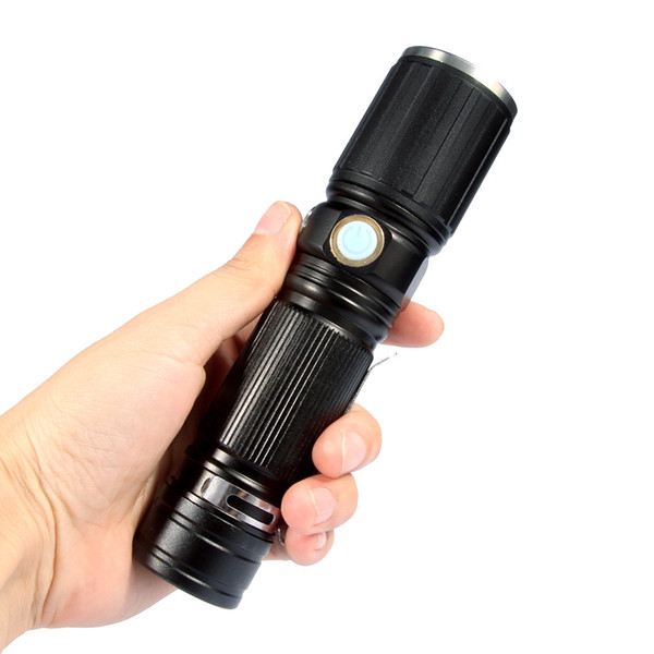 Sirius Eye E529 Exceed Light White Light The Red Side Light Three Pattern Aluminium Alloy Flashlight