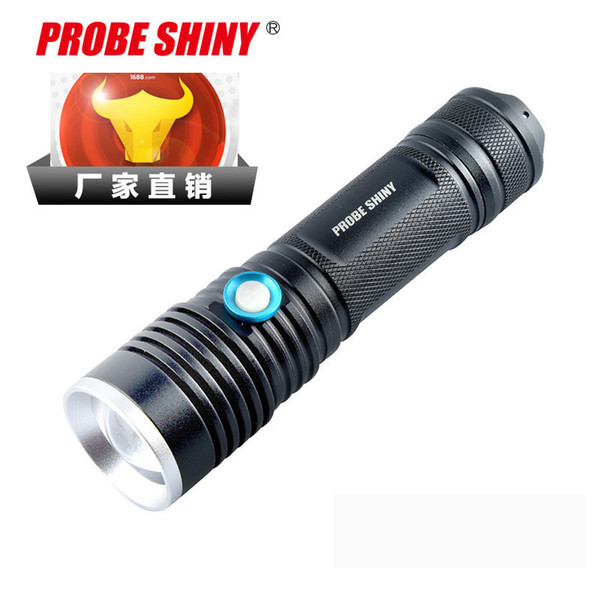 New Pattern Xml - T6 Light Flashlight Flexible Focusing Led Flashlight T6 Zoom Charge Flashlight