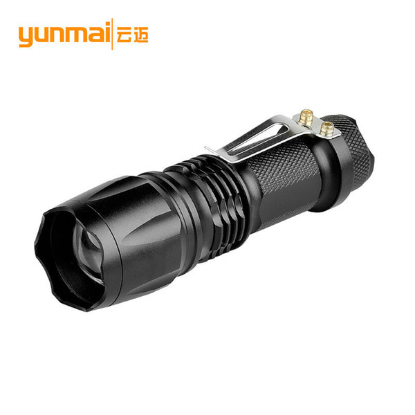 Mini- Zoom Long Shots Attack Head Xpe Light Bring Pen Clip Flashlight