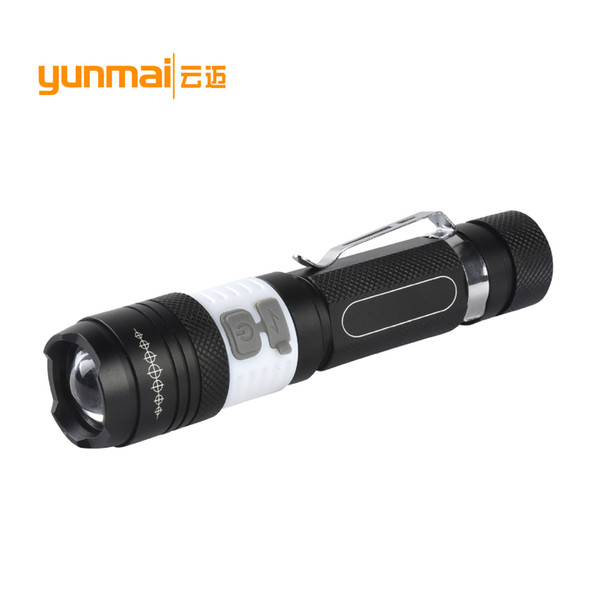 Rotating Zoom T6 Light More Function Flashlight Cob Work Lamp Overhaul Lamp Led Emergency Lamp