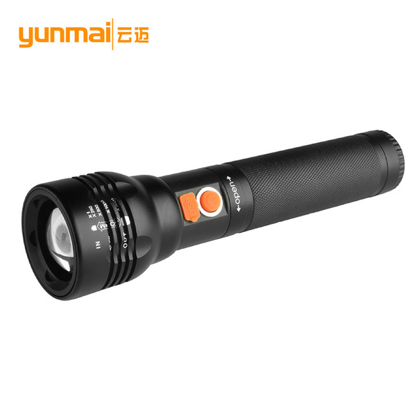 New Pattern T6 Flexible Zoom Light Flashlight Led Household Portable Outdoors Illuminating Lamp Flashlight