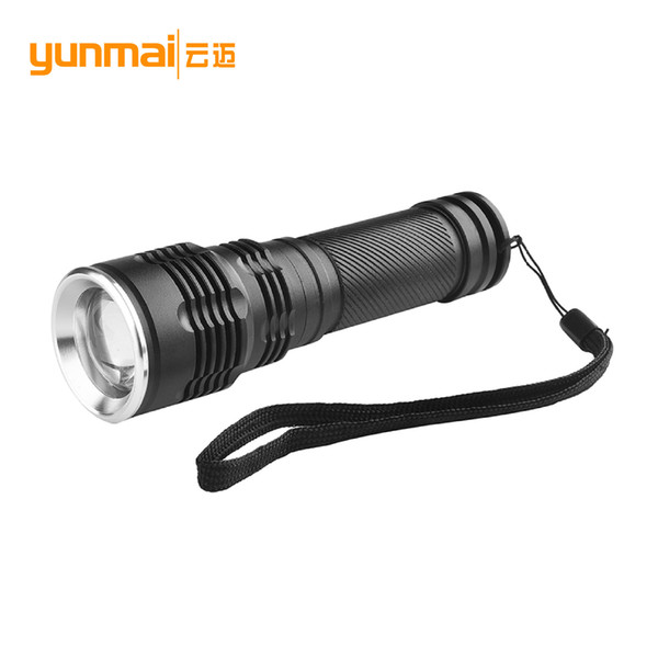 Cross Border For Xml T6 Light Flexible Zoom Long Shots Flashlight Portable Bring Led Outdoors Lighting