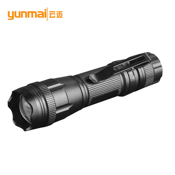 Cross Border For Xpe Mini- Flashlight Led Bring Pen Clip Zoom Flashlight Led Outdoors Emergency Lamp