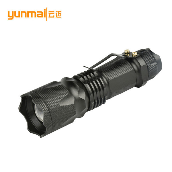 Outdoors Mini- Flashlight Light T6 Flashlight Flexible Zoom Long Shots Household Miniature Small Flashlight