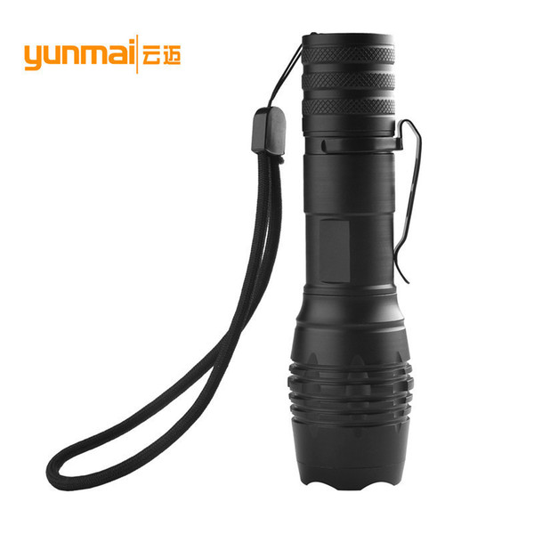 Cross Border For New Pattern T6 Outdoors Illuminating Lamp Flexible Long Shots Light Flashlight Led Household Portable Flashlight