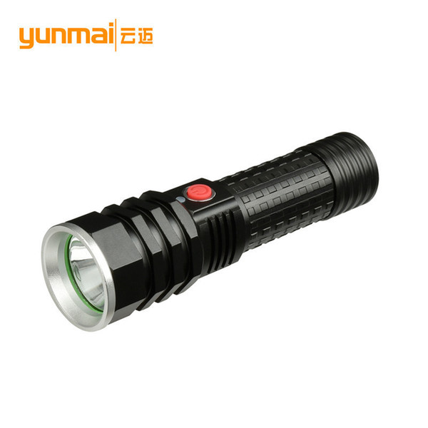 Cross Border For L2 Exceed Long Shots Light Can Charge Portable Flashlight Electricity Display Outdoors Lighting