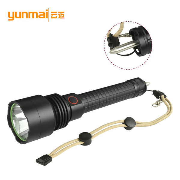 Cross Border For Xhp50 Long Shots Bring Tail Security Hammer Light Outdoors Flashlight