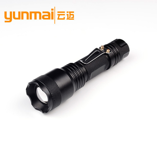 Light Flashlight Zoom Long Shots Flashlight Outdoors Lighting Exceed Light T6 Flashlight