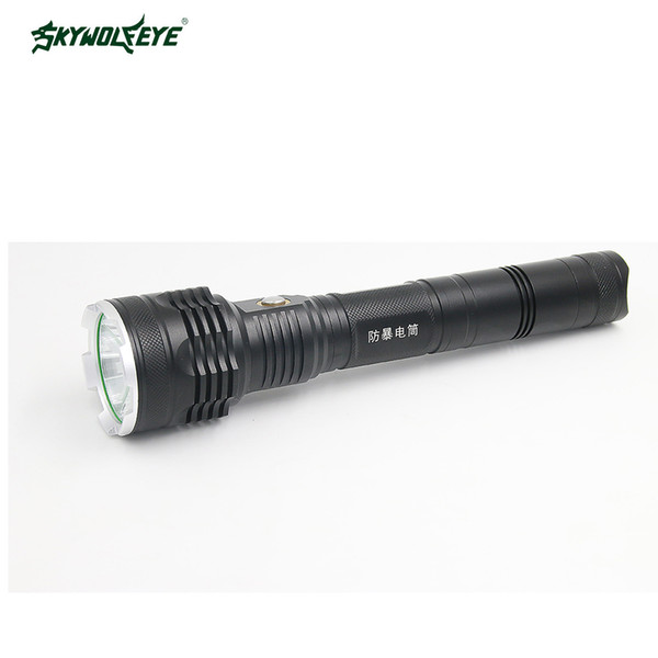 Skywolfeye Aluminium Alloy Led Light L2 Flashlight Charge Waterproof Long Shots Patrol Explosion-proof Flashlight