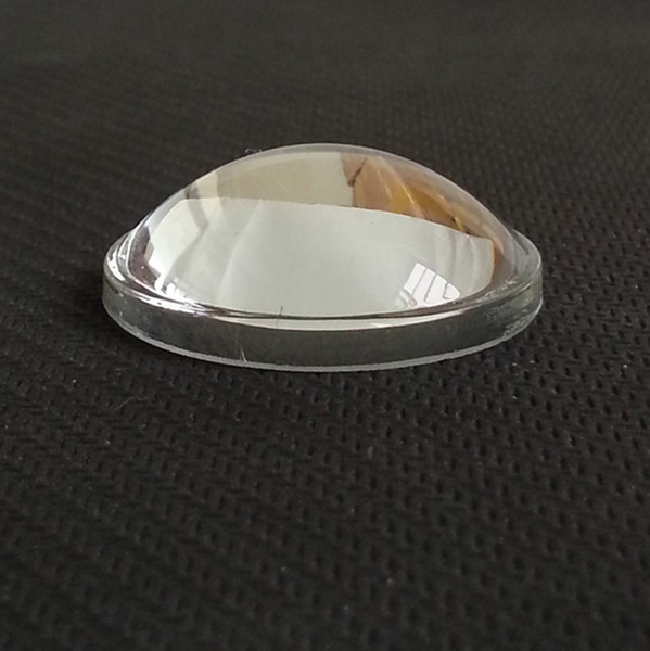 30mm High Power Led optical lenses Transparent Flashlight Aspheric photics Glass Plano-convex Lens