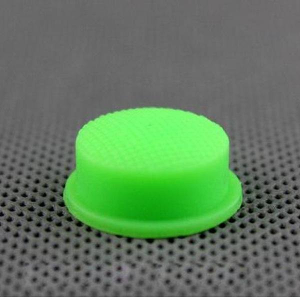 15mm*8mm Silicone On/off Switch Cap 15x8mm protective Switch cap Green Fluorescent silicone boot Flashlight Electronic DIY