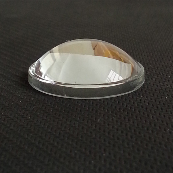 34mm x 21mm High Power Led optical lenses Transparent Flashlight Aspheric photics Glass Plano-convex Lens