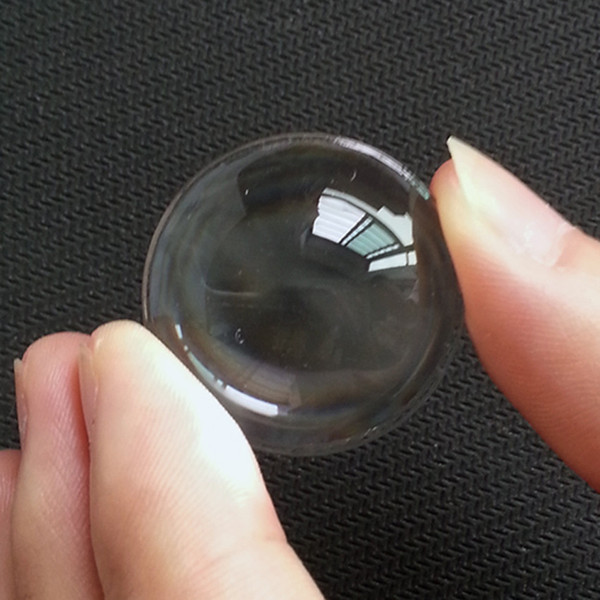 Diameter 39mm High Power Led optical lenses Transparent Flashlight Aspheric photics Glass Plano-convex Lens