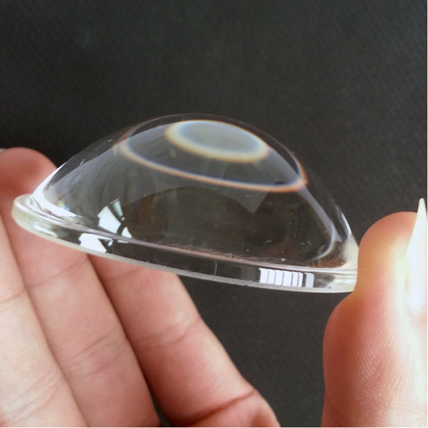 Diameter 59MM Height 19.5mm LED Lens High temperature resistant convex Glass for LED Light lamp Lente de cristal optico