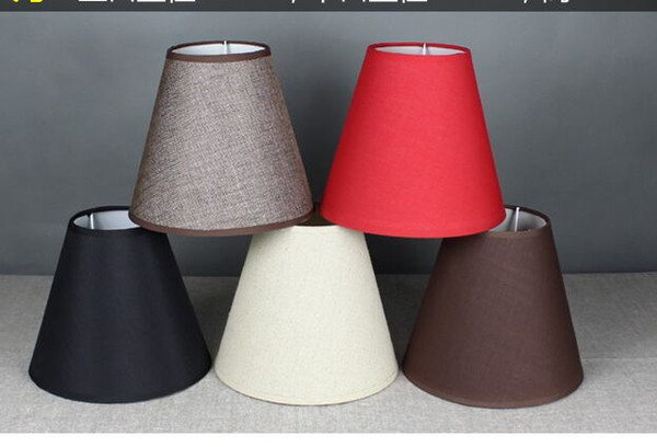 S/M/L/XL E27 Quality Fabric Flame Retardant PVC Lamp Covers&Shades Used for Table Lamps Floor Lights Wall Lamp Lighting Accessories