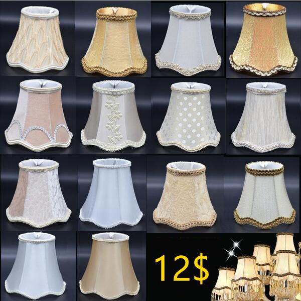 hot selling all kinds of Lamp Covers lampshade for candle light wall light Lamp accessories the good cloth