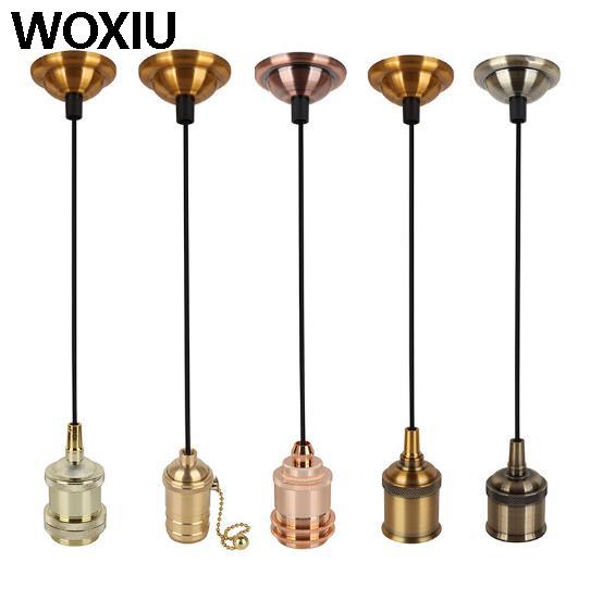 WOXIU Lamp Holder Light Socket Bulb E27 Base Led filament Style Aluminium Channel Strip 1.5M Bar Cafe restaurant