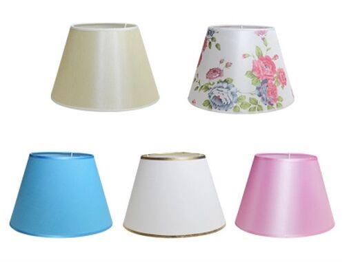 Promotion Europe Style Screw E27 Quality Fabric Lamp Covers&Shades Used for Small Table Lamps Wall Lights Lamp Chandelier Lighting Parts