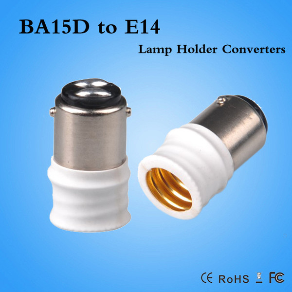 BA15D to E14 lamp holder adapter BA15D-E14 Converter LED Bulb Base Light Socket Converters DHL Free shipping