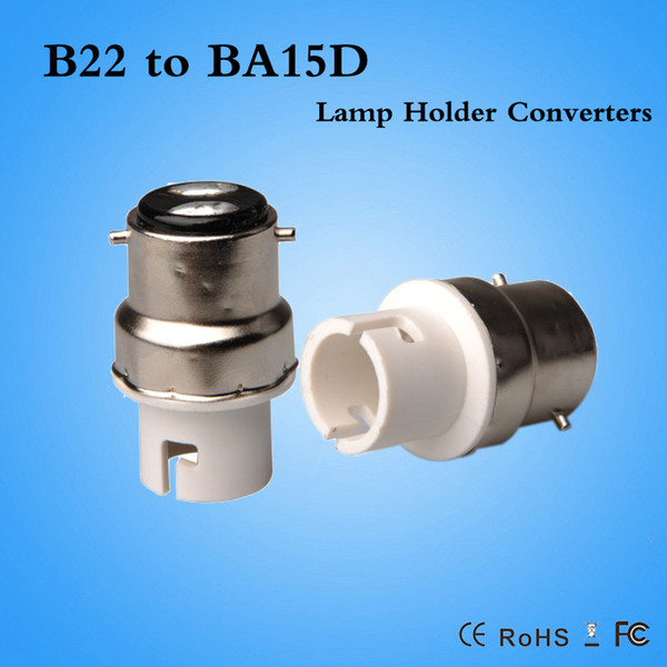 2017 B22 to BA15D Lamp Base Socket Bulb Holder Adapter Fireproof Material B22 - BA15D LED Light Adapter Converter