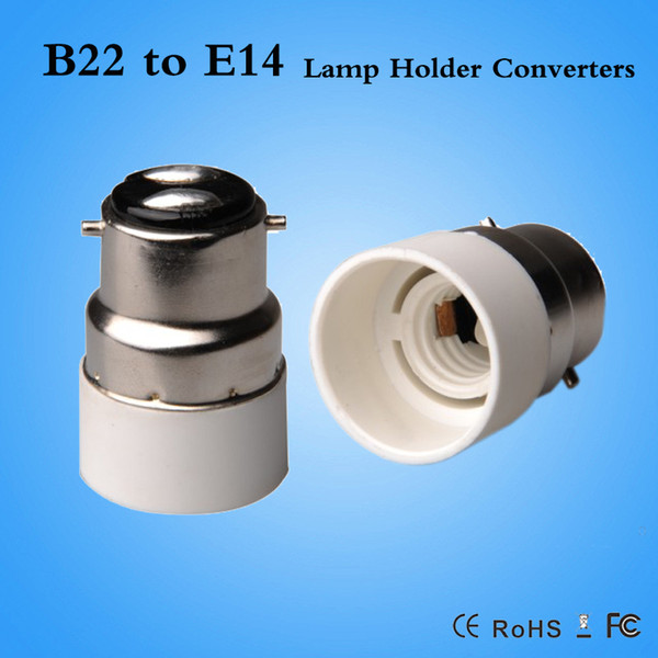 LED Bulb Base Adapter B22 to E14 Converter for LED Halogen CFL Light Bulb Lamp Holder B22-E14 lamp LED Lamp Bases