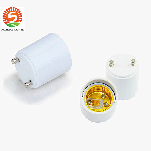 GU24 to E27 lamp base holder socket adapter,GU24 male to E27 female converter for led bulbs