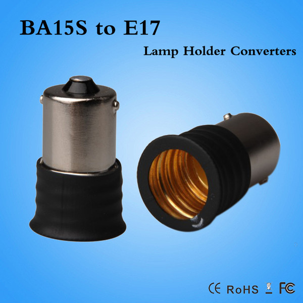 hot sale led lamp adapter BA15s to E17 lamp holder adapter Fireproof Material LED Light Adapter BA15s-E17 Converter