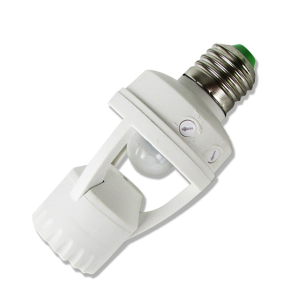 Infrared body sensor light head E27 socket screw induction lamp holder LED sensor switch lights best ZJ0567