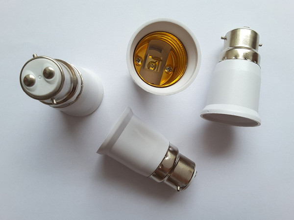 E40 B15 B22 G9 G24 GU10 to E27 Lamp Holder Converter Iron Half Circle Ceramics Screw Mouth Plastic Conversion Socket