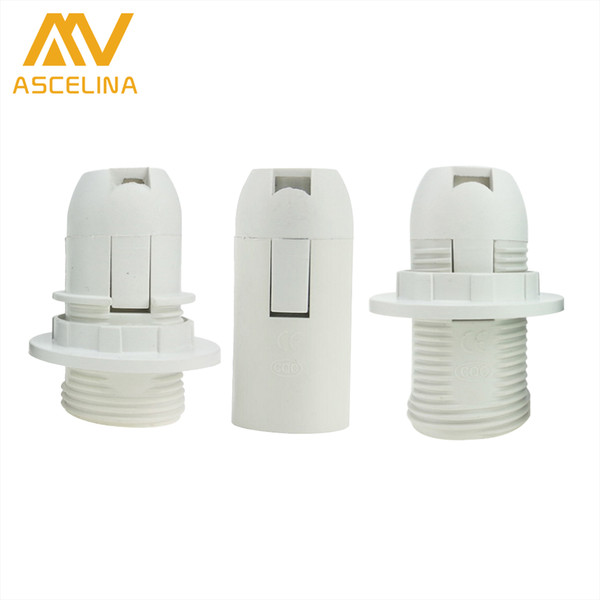 ASCELINA E14 Lamp holder CE CQC chandelier base vintage lamp socket DIY lighting accessories for Table light Desk 10PCS/lot