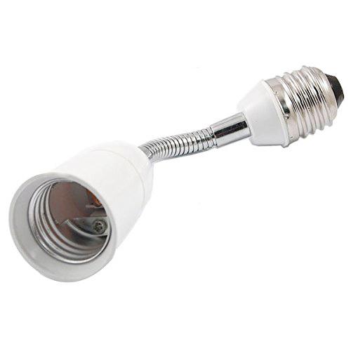 E27 to E27 flexible extension of goose neck bulb socket Adapter 16cm / 6.3inch