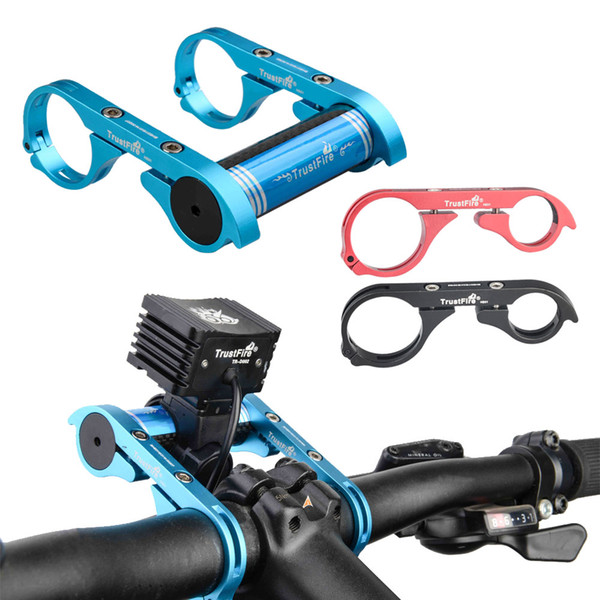 Promotion! TrustFire Carbon Fiber Lighthouse Bike Bicycle Handlebar Extender Extension Mount Bracket Holder for Flashlight BLL_300