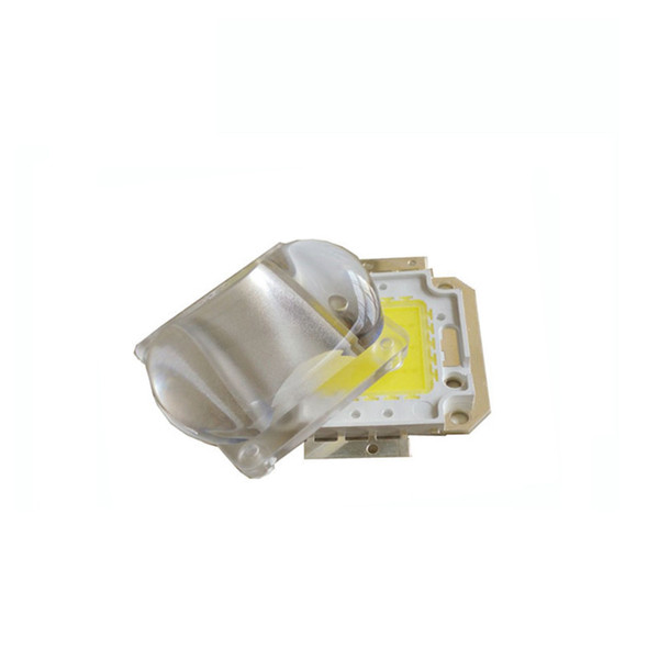 2X High power 30W White color integrated LED diode with road light lens free shipping