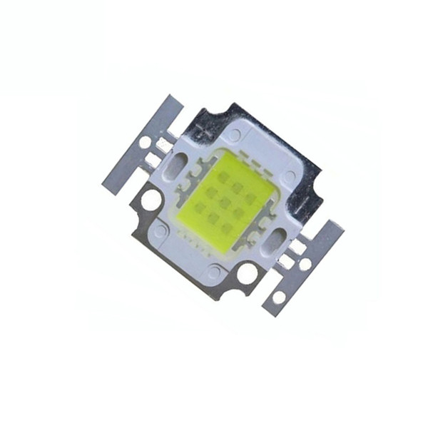 10X High color rendering index CRI>90 10W white color led surface integrated led diode with Epistar chip free shipping