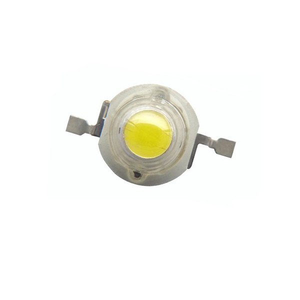 50X Wholesale price 1W high power white color led light source free shipping