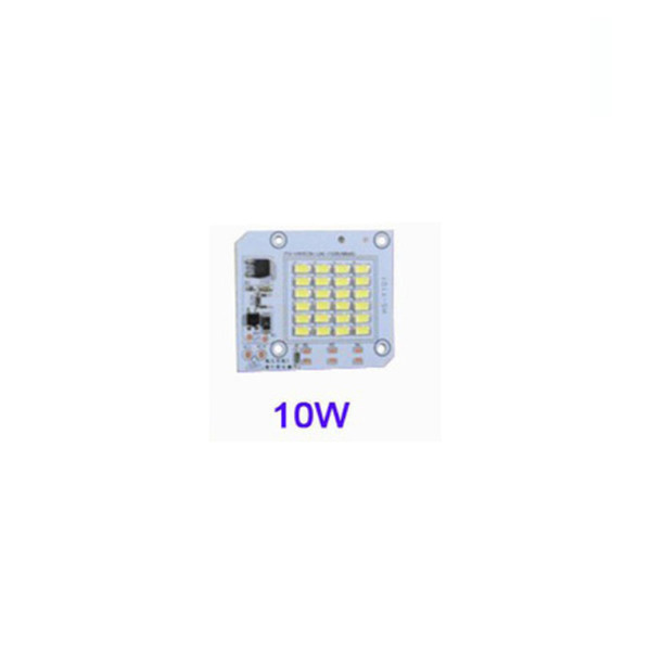 10X High quality LED module AC220V driverless LED PCB board for DIY lighting 10W 220V LED light board free shipping